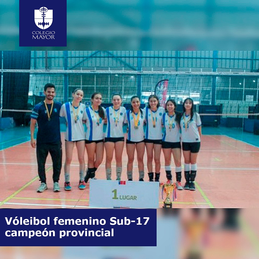 Vóleibol femenino Sub-17 campeón provincial