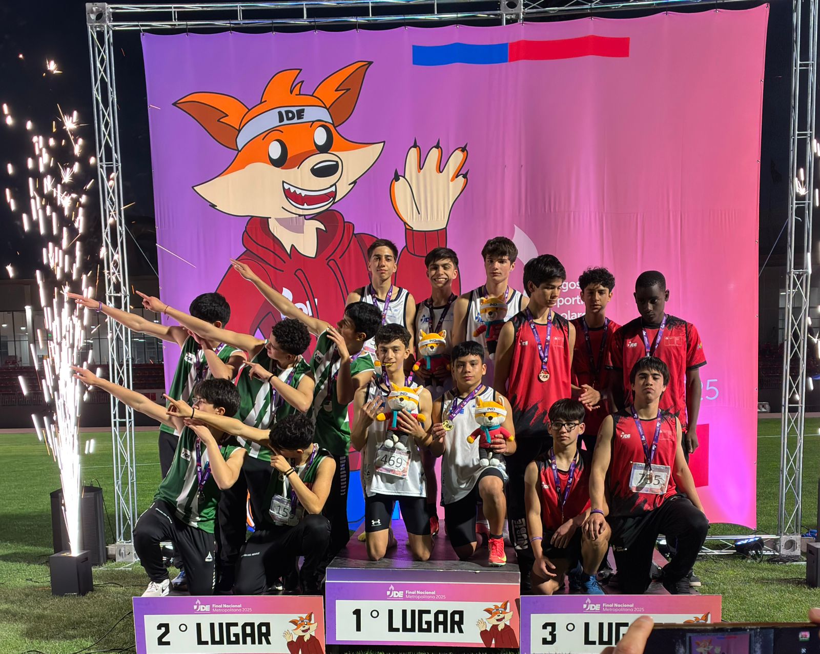 Marcelo Meneses se luce en la Final Nacional de los Juegos Deportivos Escolares (JDE)