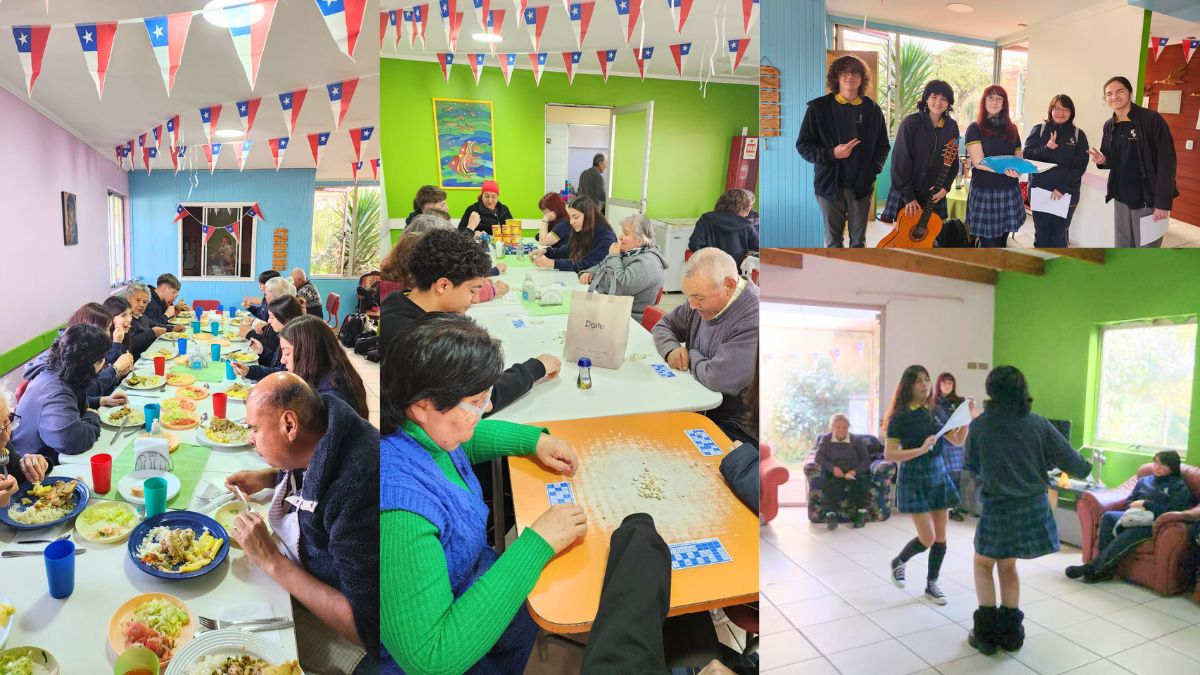 Una jornada de alegría y aprendizaje: Estudiantes y apoderados comparten con el Hogar de Adultos Mayores CAM