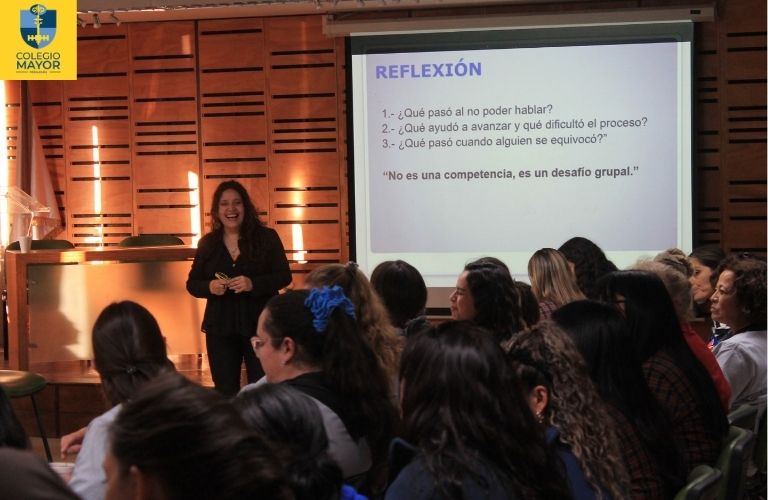 Colegio Mayor Peñalolén cerró ciclo de capacitaciones sobre resolución de conflictos