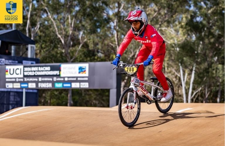 Nuestro campeón ya está en Australia: David Valenzuela disputará el Mundial de BMX