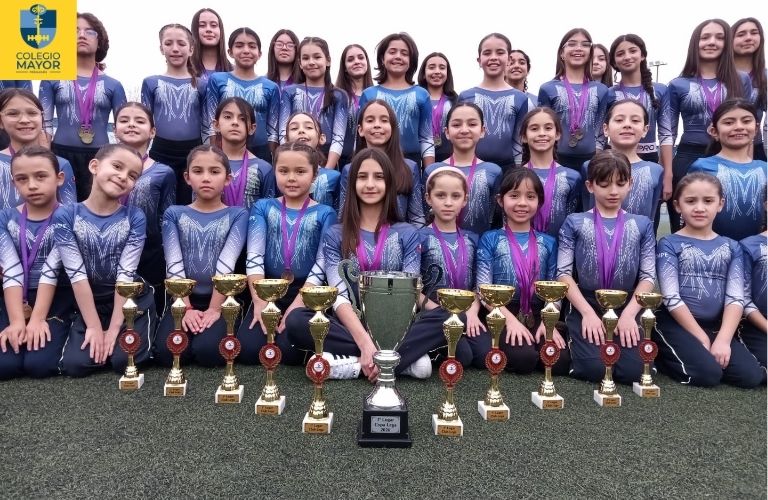 ¡La copa vuelve a casa! Gimnasia Artística del Colegio Mayor Peñalolén se corona campeona semestral de LEGA